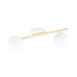 Emibig Deckenleuchte Splendi Stahl Weiß | Geeignet für 2x E14 - Max 10W