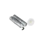 Ansell LED Notbeleuchtung Schildal Weiß 1.5W 109lm 128D - 765 Tageslichtweiß | 50mm - 3 Stunden Notlicht