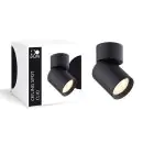 D'Lite Decke Spot Clio Schwarz Schwenkbar| Geeignet für 1x GU10